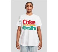 Mr. Tee Coca Cola 90's Logo blanc - S