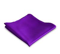 Mr.Van 100% Soie Pochette de Costume Homme Violet Pocket Square 35 * 35cm 16,5 Momme Mouchoir pour Mariage Banquet