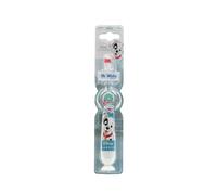 Mr.White 101 Dalmatiens Kids Brosse à dents clignotante à piles avec minuterie clignotante de 2 minutes - Convient aux enfants de 3 ans et plus - Poils doux