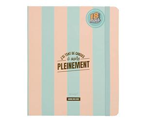 Mr.Wonderful - Agenda Office 2023-24 Semainier 18 mois - J’ai tant de choses à vivre pleinement