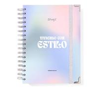 Mr. Wonderful Agenda semainier 2025-26 18 mois avec organisation hebdomadaire - « Viviendo con estilo »