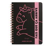 Mr. Wonderful - Agenda Wonder 2023-2024 Semainier Noir - Fais que ça arrive