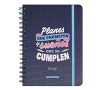 Mr. Wonderful Wonder Agenda scolaire hebdomadaire 2024-25 avec planification hebdomadaire