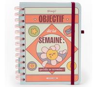 Mr. Wonderful - Agenda Wonder petit format 2026 Semainier - Objectif de la semaine : qu’elle se termine !