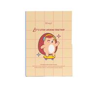 Mr. Wonderful Autocollants et Notes Adhésives Let’s Stick Around Together - Kit Papeterie Créative