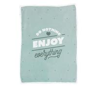 Mr.Wonderful - Blanket - Do Nothing. Enjoy Everything. 13 x 7,2 x 7,2