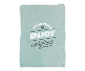 Mr.Wonderful - Blanket - Do Nothing. Enjoy Everything. 13 x 7,2 x 7,2
