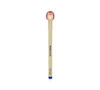 Mr. Wonderful Boli effaçable Bo-Bo Hérisson - Stylo à encre bleue pour école, bureau et agenda