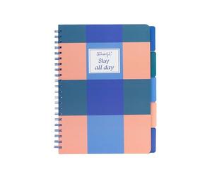 Mr. Wonderful Cahier A4 avec Intercalaires After Class Slay All Day - Cahier Quadrillé Grand Format