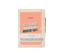 Mr. Wonderful - Cahier avec poche + stylo - Avec maman, aussitôt dit, aussitôt fait !