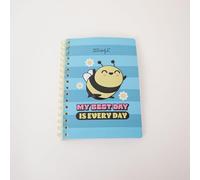 Mr. Wonderful - Cahier d'abeilles A5 3D - Encadrement en spirale - Donnez le meilleur de vous-même ! - 160 pages blanches