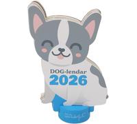 Mr. Wonderful - Calendrier de bureau 2026 avec support - Bulldog