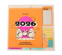 Mr. Wonderful - Calendrier mural magnétique familial 2026 - La meilleure version de nous