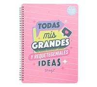 Mr. Wonderful Carnet - Toutes mes grandes idées, Multicolore