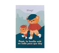 Mr. Wonderful Carte 3D Fête des Pères - Papa, Ton Empreinte est dans Chaque Pas que je Fais