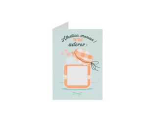 Mr. Wonderful - Carte avec message à gratter - Attention, maman ! Tu vas adorer
