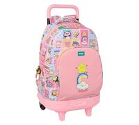 Safta Mr Wonderful Comic 33l Wheeled Backpack Rose Enfants