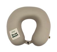 Mr. Wonderful - Coussin de Voyage - Ne Pas Perturber - Coussin de Voyage avec Bouton Poussoir sur Le Devant pour l'ajuster Lors de l'utilisation