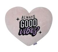 Mr.Wonderful - Cushion Plush Heart - Always Good Vibes x x