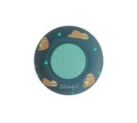 Mr Wonderful - Enceinte de Douche Bluetooth avec Ventouse, étanche IPX4, Haut-Parleur pour Douche et Piscine avec Son Puissant en stéréo 360° et Bluetooth 5.0, Design Original de Paresseux.
