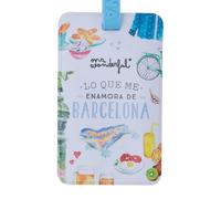 Mr. Wonderful Identificateur de valise Barcelone - Identification pour valise de voyage - Identification avec design personnalisé