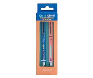 Mr.Wonderful Lot de 2 stylos pour écrire avec une bonne lettre et aller pour vos objectifs
