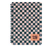 Mr. Wonderful Mr.Wonderful - A4 notebook Festival pink and black - Go with the flow