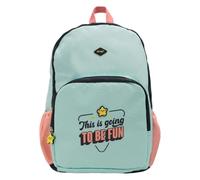 Mr. Wonderful Mr.Wonderful - Backpack with double zip - This is going to be fun