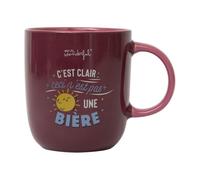 Mr. Wonderful - Mug - C’est clair : ceci n’est pas une bière - Mug en céramique avec message amusant