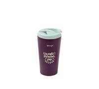 Mr.Wonderful - Mug take away thermique - Un café ! Remué, pas secoué - Fabriqué en Acier Inoxydable à Double Paroi - Maintient la Chaleur et le Froid