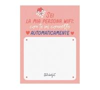 Mr. Wonderful - Notes adhésives avec messages idiots - Bloc avec 200 notes autocollantes en papier 80 g/m² - Avec des messages d'amour.