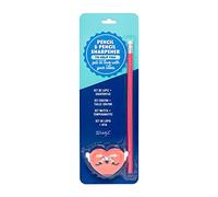 Mr. Wonderful Pencil and pencil sharpener - Winged heart