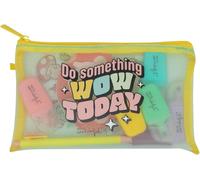Mr.Wonderful Pencil Case With Extras Do Something Wow Today X X