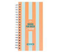 Mr. Wonderful Planificateur quotidien orange - Beaucoup à faire et à apprécier