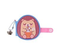 Mr. Wonderful Porte-clés avec Mini Carnet Squishy Hérisson - Carnet de Notes de Poche avec Couverture Souple