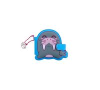 Mr. Wonderful Porte-clés avec Mini Carnet Squishy Morse - Mini Carnet de Poche avec Couverture Moelleuse