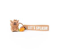 Mr. Wonderful - Porte-Clés avec Pendentif Capybara - Let's Splash! - Accessoire Original - Idée Cadeau