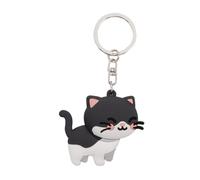 Mr. Wonderful - Porte-clés - Chat - Porte-clés en caoutchouc, multicolore, Estandar