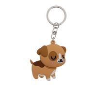 Mr. Wonderful - Porte-clés - Chien - Porte-clés en caoutchouc, multicolore, Estandar
