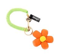Mr. Wonderful - Porte-Clés Fleur - Accessoire Original - Idée Cadeau - Orange