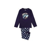 mr. wonderful * Pyjama Manches Longues Let´s Go pour Enfant, bleu marine, Small