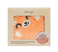 Mr. Wonderful - Serviette à Capuche pour bébé - Panda Roux