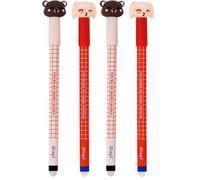 Mr. Wonderful - Set de 2 Stylos Effaçables Bo-Bo pour Couples - “You’re My Honey Bunny” & “You Make My Nose Twitch” - Cadeau de Saint-Valentin (Lot de 2)