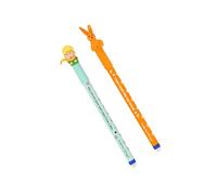 Mr. Wonderful Set de 2 Stylos Effaçables Le Petit Prince et la Rose - Encre Bleue