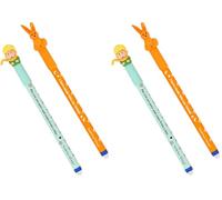 Mr. Wonderful Set de 2 Stylos Effaçables Le Petit Prince et la Rose - Encre Bleue (Lot de 2)