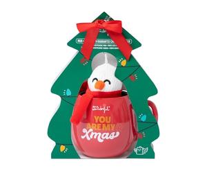 Mr. Wonderful - Set de mug + porte-clés en peluche - You are my Xmas - Mug comporte un message de Noël imprimé
