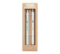 Mr. Wonderful Set de stylos et porte-mines pour vos moments les plus créatifs