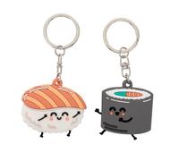 Mr. Wonderful - Set of 2 keyrings - Sushi