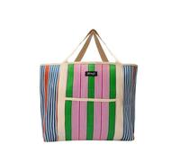 Mr. Wonderful - Stripe pattern bag - Green and purple