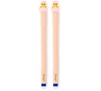 Mr. Wonderful Stylo Effaçable Bo-Bo Poussin dans sa Coquille - Shell Yeah! - Édition Limitée Pâques - Encre Bleue (Lot de 2)